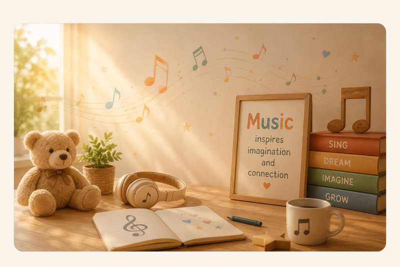 <p>Inspiring Young Hearts Through Music</p>