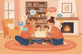 Warm family consulting service provided by email”